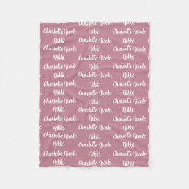 Kinder Personalisiert Fleece Blanket