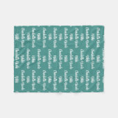 Kinder Personalisiert Fleece Blanket (Vorderseite (Horizontal))