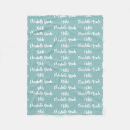Kinder Personalisiert Fleece Blanket