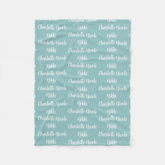 Kinder Personalisiert Fleece Blanket (Vorderseite)