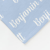 Kinder Personalisiert Fleece Blanket (Ecke)