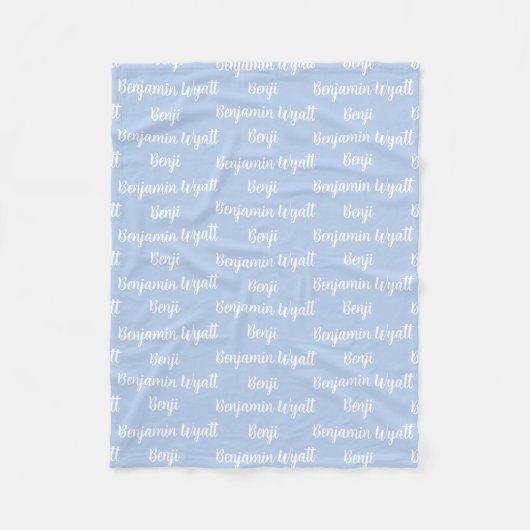 Kinder Personalisiert Fleece Blanket (Vorderseite)