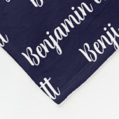 Kinder Personalisiert Fleece Blanket (Ecke)