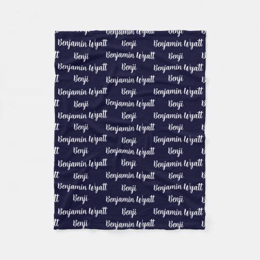 Kinder Personalisiert Fleece Blanket (Vorderseite)