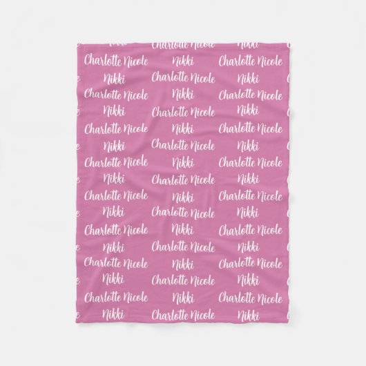 Kinder Personalisiert Fleece Blanket (Vorderseite)