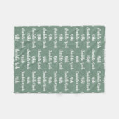 Kinder Personalisiert Fleece Blanket (Vorderseite (Horizontal))