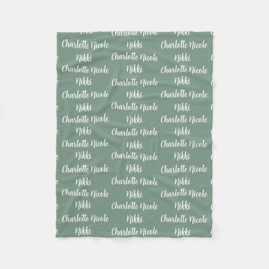 Kinder Personalisiert Fleece Blanket (Vorderseite)