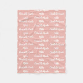 Kinder Personalisiert Fleece Blanket