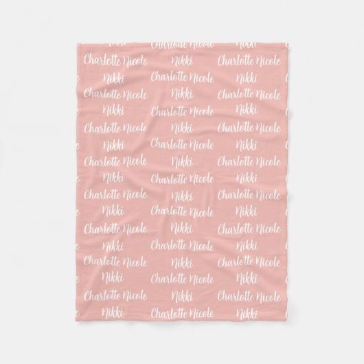 Kinder Personalisiert Fleece Blanket (Vorderseite)