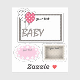 Kinder personalisiert , Kinder , Vintag , Retro Aufkleber