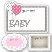 Kinder personalisiert , Kinder , Vintag , Retro Aufkleber (Vorderseite)