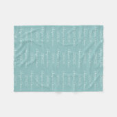 Kinder Personalisiert Name Fleece Blanket (Vorderseite (Horizontal))