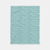 Kinder Personalisiert Name Fleece Blanket (Vorderseite)