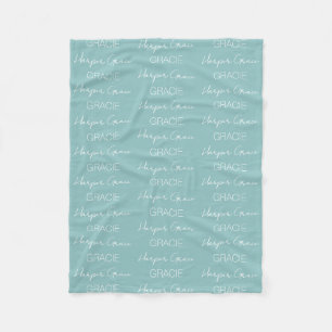 Kinder Personalisiert Name Fleece Blanket