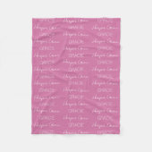 Kinder Personalisiert Name Fleece Blanket (Vorderseite)