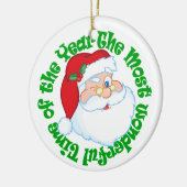 Kinder Personalisiert von Großeltern Keramikornament (Links)