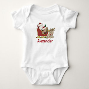 Kinder Personalisiert Weihnachten Weihnachten Baby Strampler