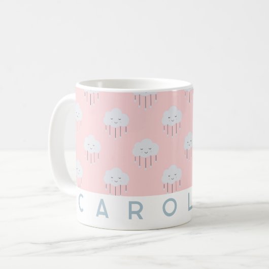 Kinder Personalisierte Tasse (Vorderseite Links)