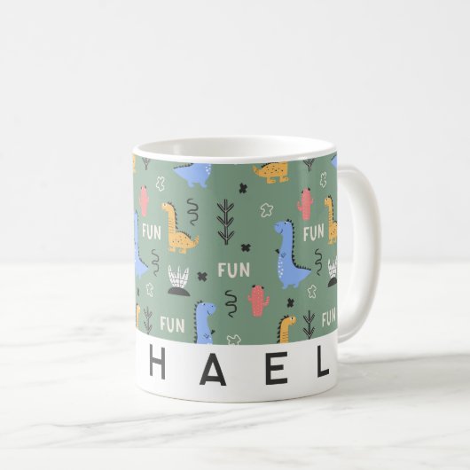 Kinder Personalisierte Tasse (VorderseiteRechts)