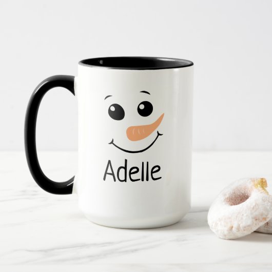 Kinder Personalisierte Weihnachts-Tasse Tasse (Mit Donut)