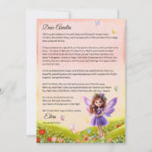 Kinder Personalisierter Brief zur Trauer Einladung (Vorderseite)