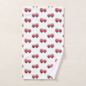 Kinder Personalisierter Feuerzug Badhandtuch Set (Handtuch)