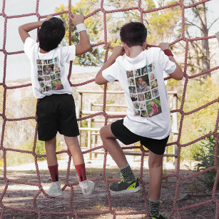 Kinder Personalisierter Fotocollage-T - Shirt