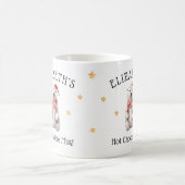 Kinder Personalisierter Weihnachtsbär Kakao Tasse (Mittel)