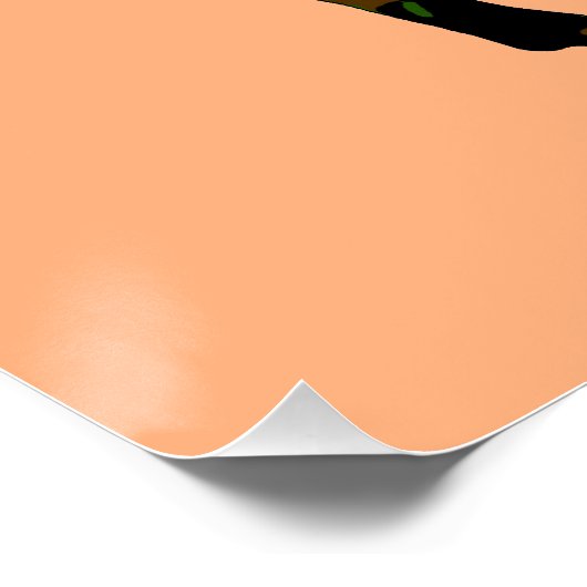 Kinder Pferd und Herz Poster (Ecke)