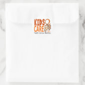 Kinder Pflege 1 Multipler Sklerose MS Runder Aufkleber (Tasche)