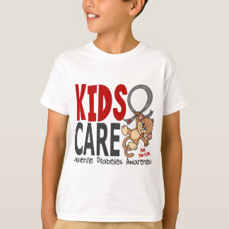 Kinder pflegen 1 Jugenddiabetes T-Shirt
