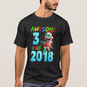 Kinder Phantastisch 3 Seit 2018 Dinosaurier 3. Geb T-Shirt