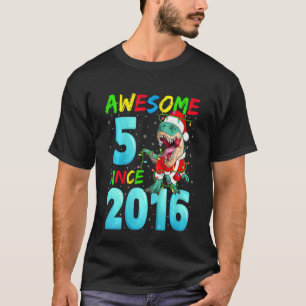 Kinder Phantastisch 5 Seit 2016 Dinosaurier 5. T-Shirt