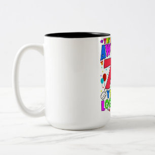 Kinder Phantastisch 7 Jahre Jungen Mädchen Geburts Zweifarbige Tasse