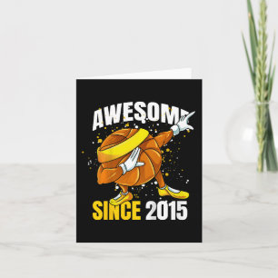 Kinder Phantastisch seit 2015 - 8. Basketball Gebu Karte