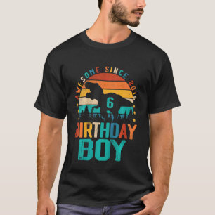 Kinder Phantastisch seit 2016 6. Geburtstag Boy Di T-Shirt