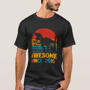Kinder Phantastisch seit 2016 6. Geburtstag Boy Di T-Shirt
