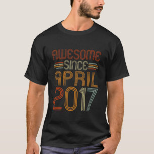 Kinder Phantastisch seit April 2017 Jungen Mädchen T-Shirt