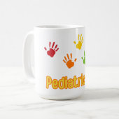 Kinder-Physiotherapie-Assistent Kaffeetasse (Vorderseite Links)