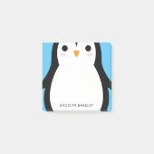 Kinder Pinguin Niedlich Post-it Klebezettel (Vorderseite)