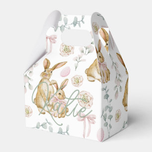 Kinder Pink floral Muster Ostern Party Geschenk Geschenkschachtel