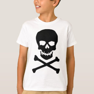 Kinder Piratenflagge T - Shirt