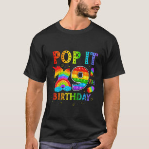 Kinder Pop 9. Geburtstag 9 Jahre Party für T-Shirt