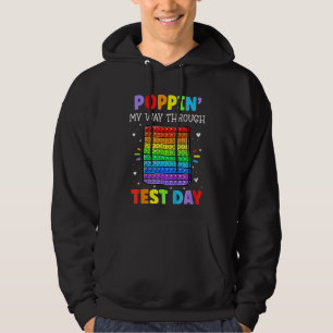 Kinder Pop es gestalten Testtag Poppin' meinen Weg Hoodie