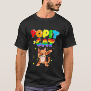 Kinder Pop Es Katze Adorable Haustier Niedliche Ka T-Shirt