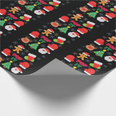 Kinder Pop Weihnachtsblase Weihnachtsbaum Geschenkpapier (Ecke)