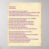 Kinder Poster (Vorne)