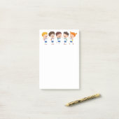 Kinder Postit Notes Post-it Klebezettel (Auf Schreibtisch)