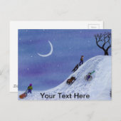 Kinder Postkarte (Vorne/Hinten)