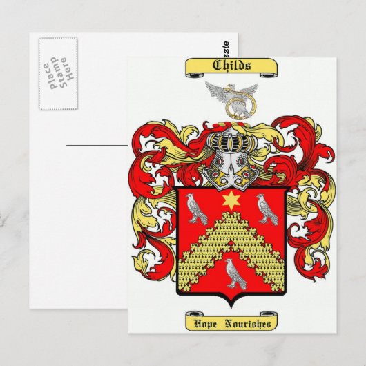 Kinder Postkarte (Vorne/Hinten)